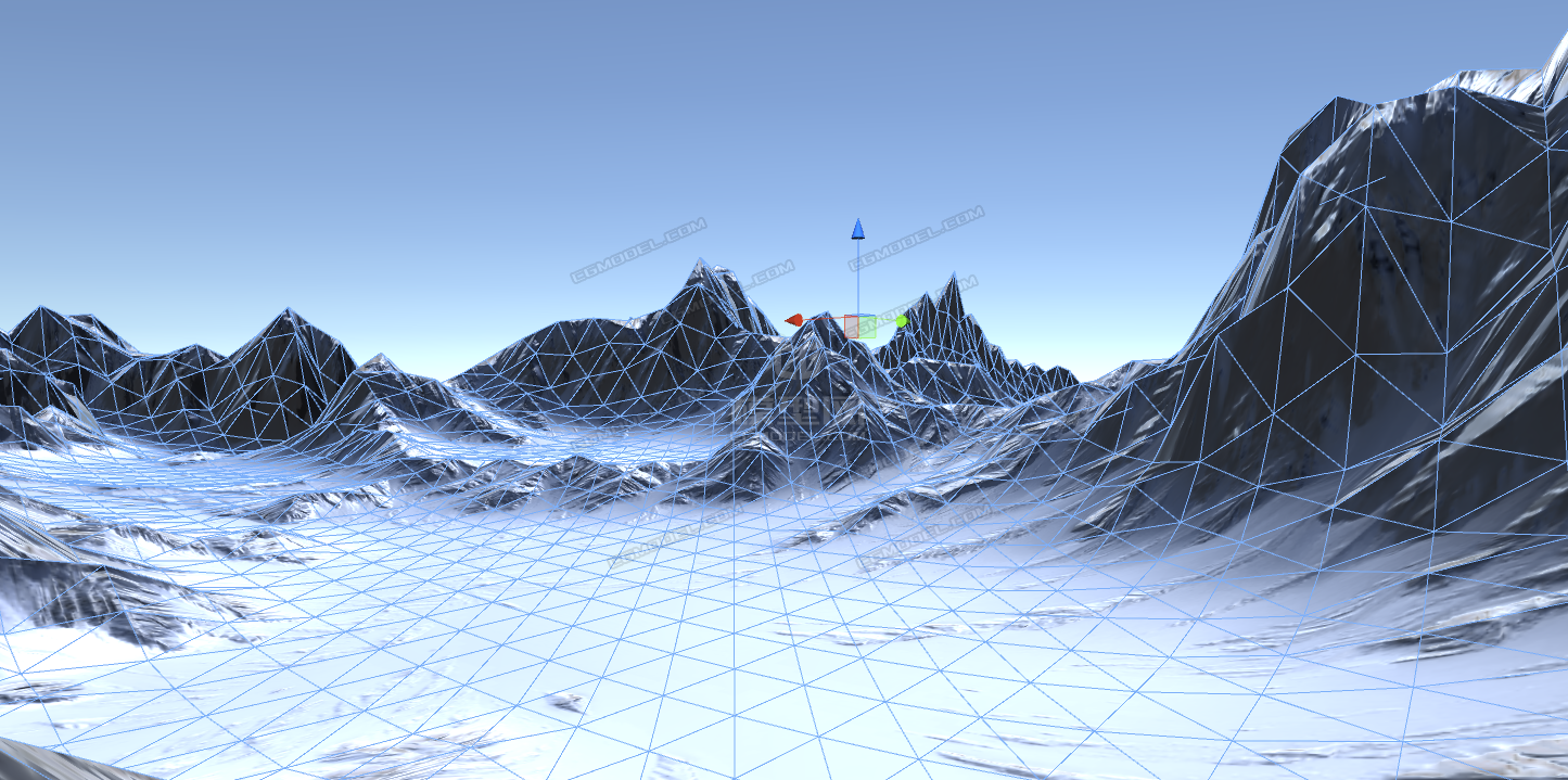 雪山场景 全套贴图模型-自然场景模型库-3ds Max(.max)模型下载-cg模型网