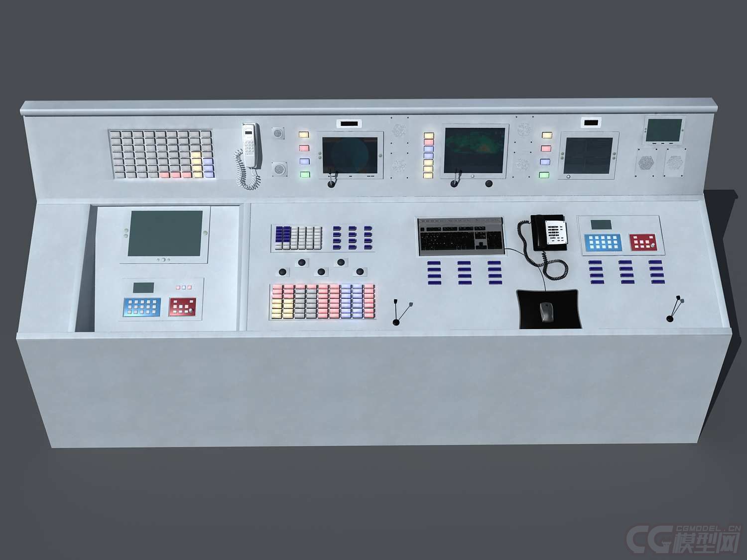 操作台 控制台模型-自然场景模型库-模型下载-cg模型网