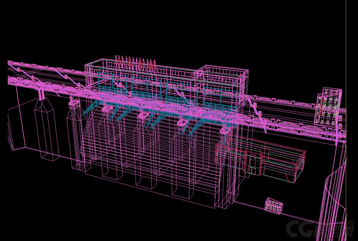 0水电站合(水东电站,雍口电站,街面电站)模型