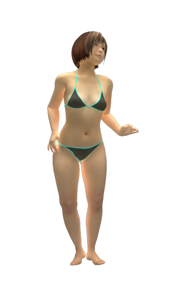 跳舞女性_keephonest作品_人物女人人物女人_cg模型网