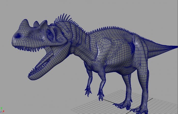 超写实恐龙之12——角鼻龙,角冠龙,带4k贴图
