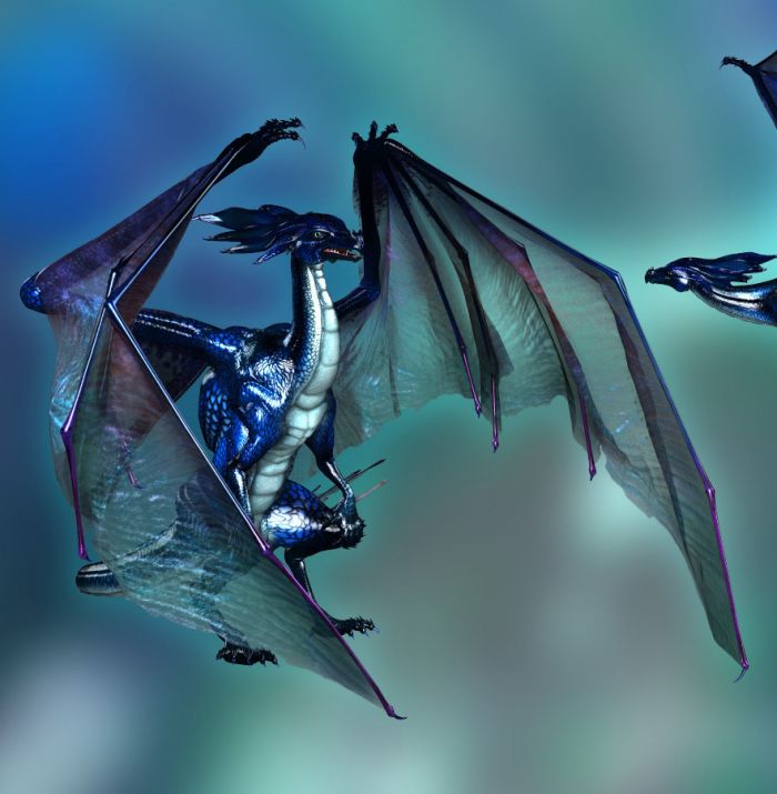 精美的影视级别科幻飞龙,科幻翼龙,阿凡达样式的超现实动物,中国风格