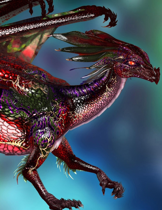 精美的影视级别科幻飞龙,科幻翼龙,阿凡达样式的超现实动物,中国风格