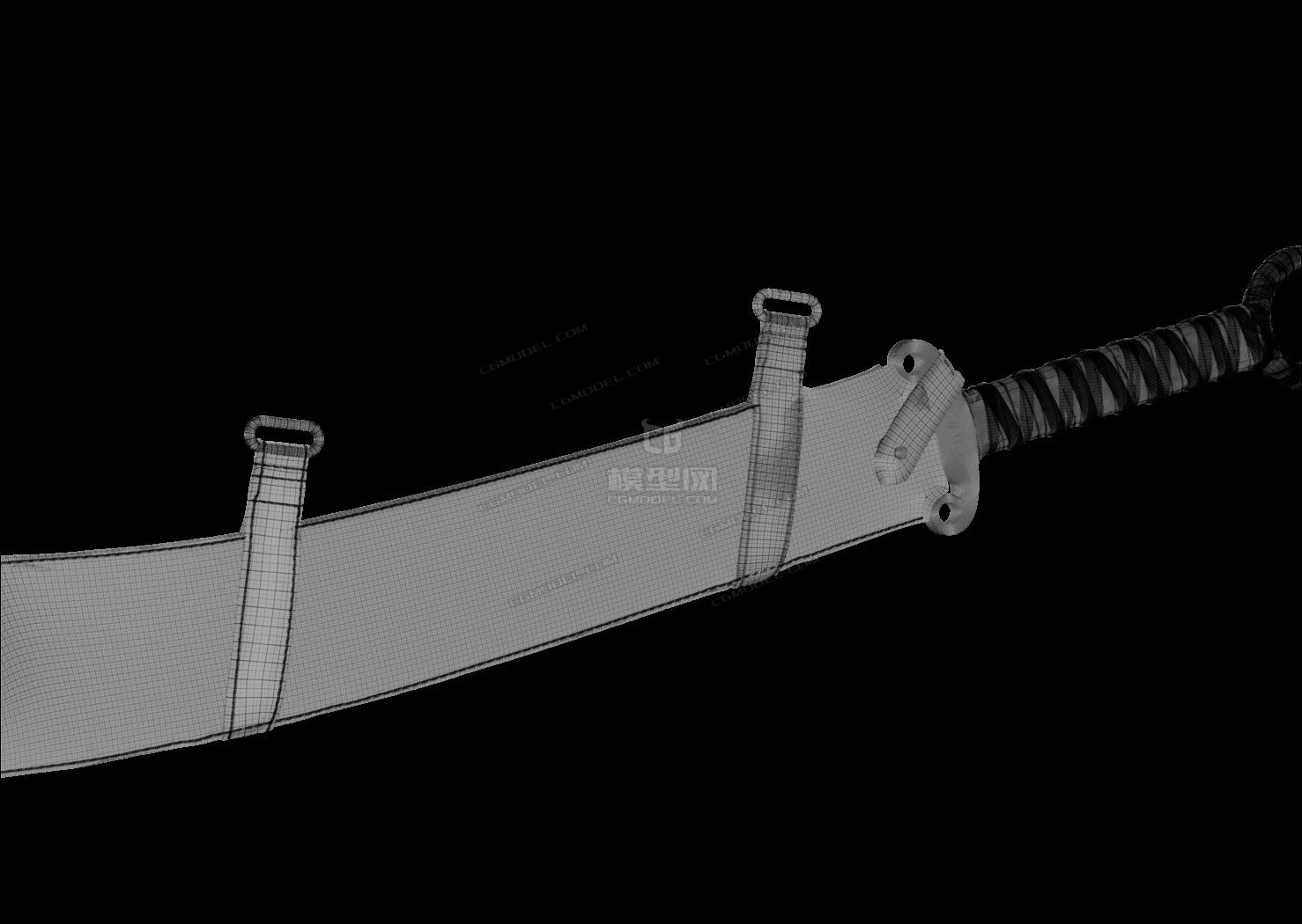 削鬼子利器--大刀 刀鞘