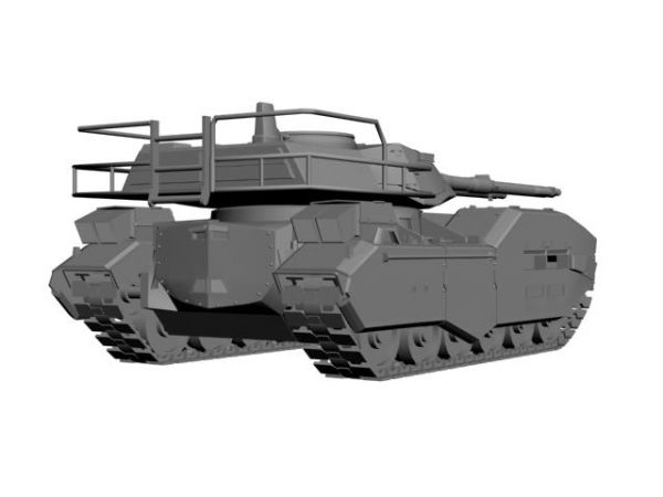 高达地球联邦军61式主战战车模型