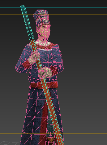 衙门里面的衙役 威武模型-孩子-女模型库-3ds Max(.max)模型下载-cg模型网