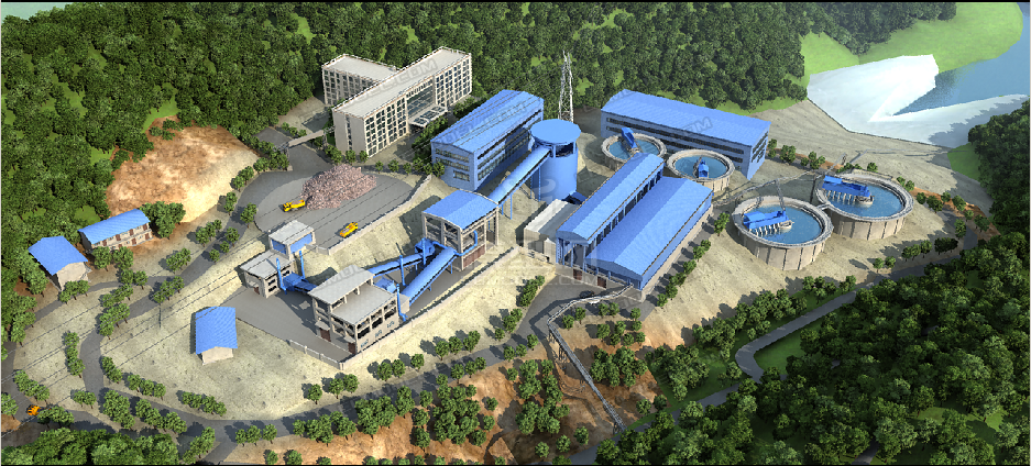 矿石加工厂 矿产模型-现代场景模型库-3ds Max(.max)模型下载-cg模型网
