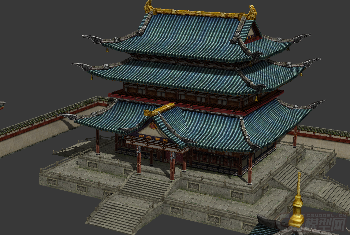 低模将军府,官邸