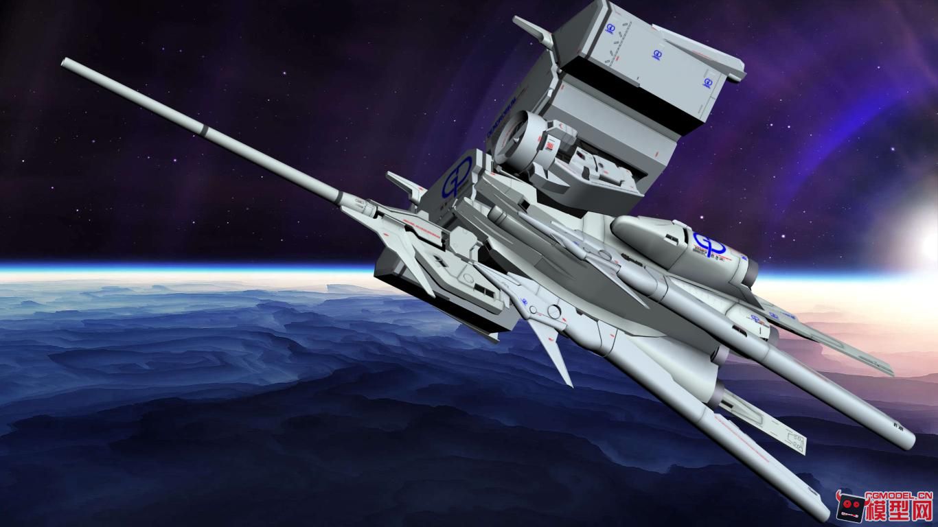 高达0083中的rx-78gp03d石斛兰(颜色贴图 法线贴图)