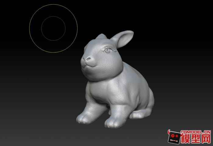 小兔子zbrush模型_60380127作品_动物哺乳_cg模型网