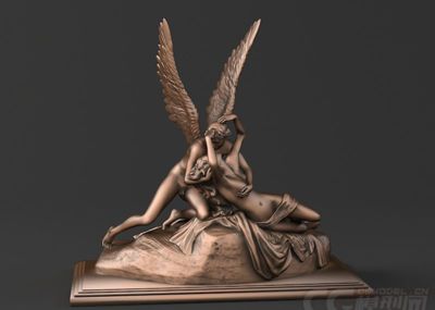 西方雕塑模型 拯救普赛克的厄洛斯