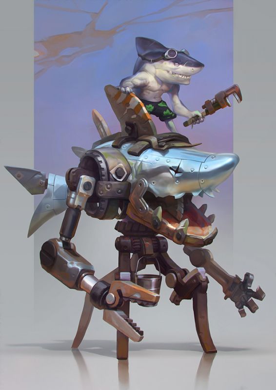 古代高太公人物模型