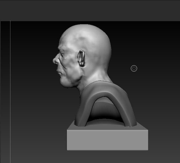 zbrush人头雕刻模型