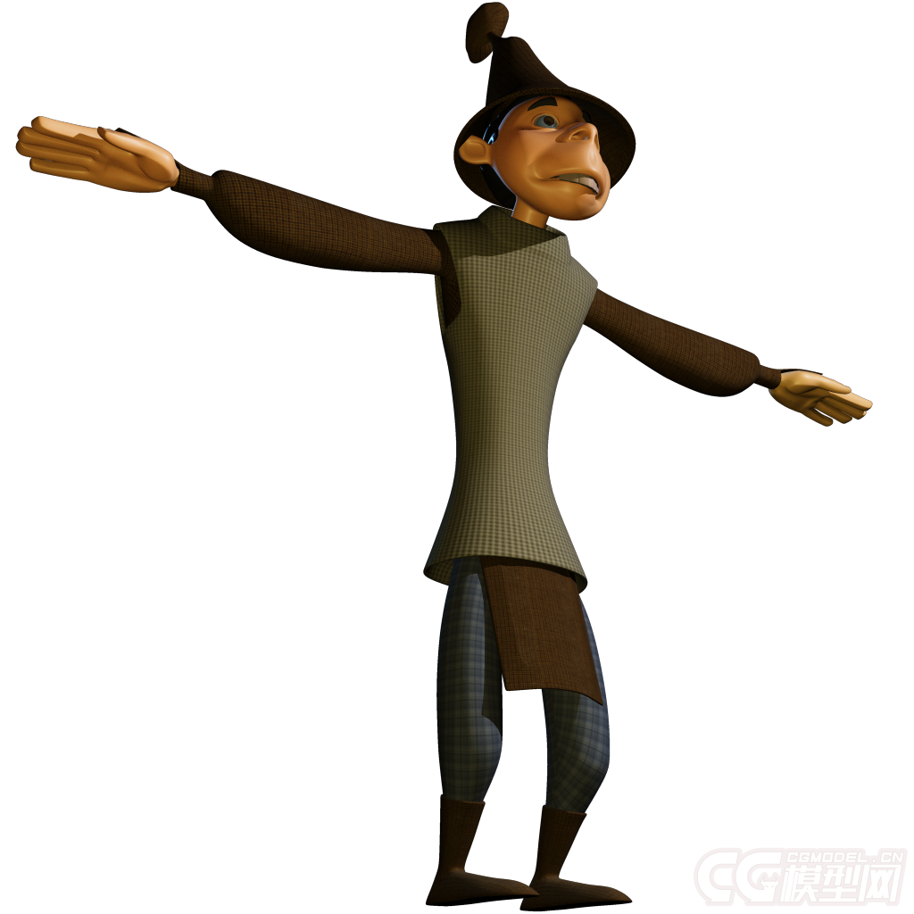 瘦长帽男人 瘦猴