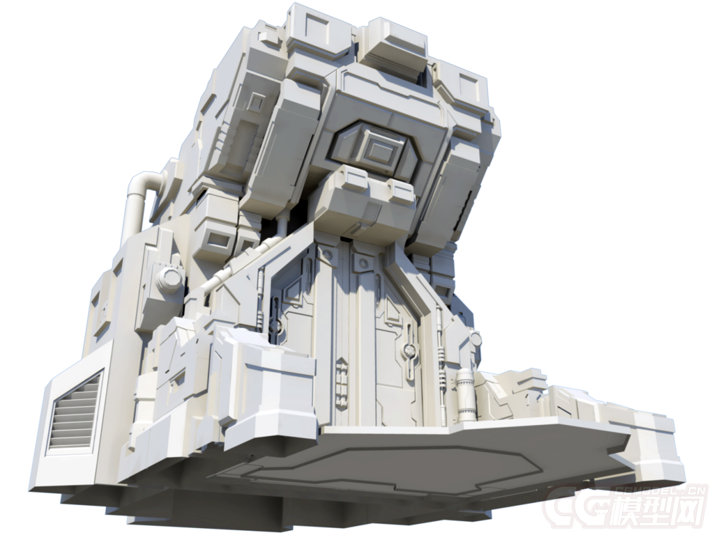 科幻场景 科幻门 机械门 自动门