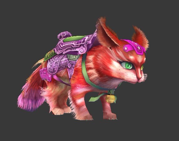 一只猫坐骑_coibito作品_动物哺乳_cg模型网