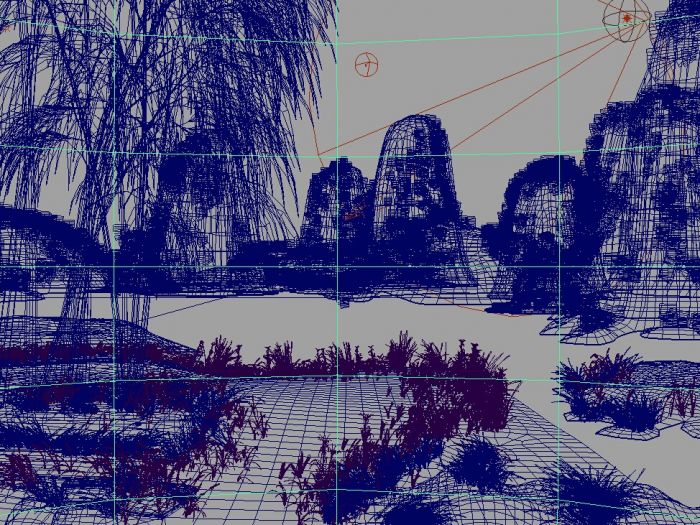 自然场景模型-自然场景模型库-模型下载-cg模型网