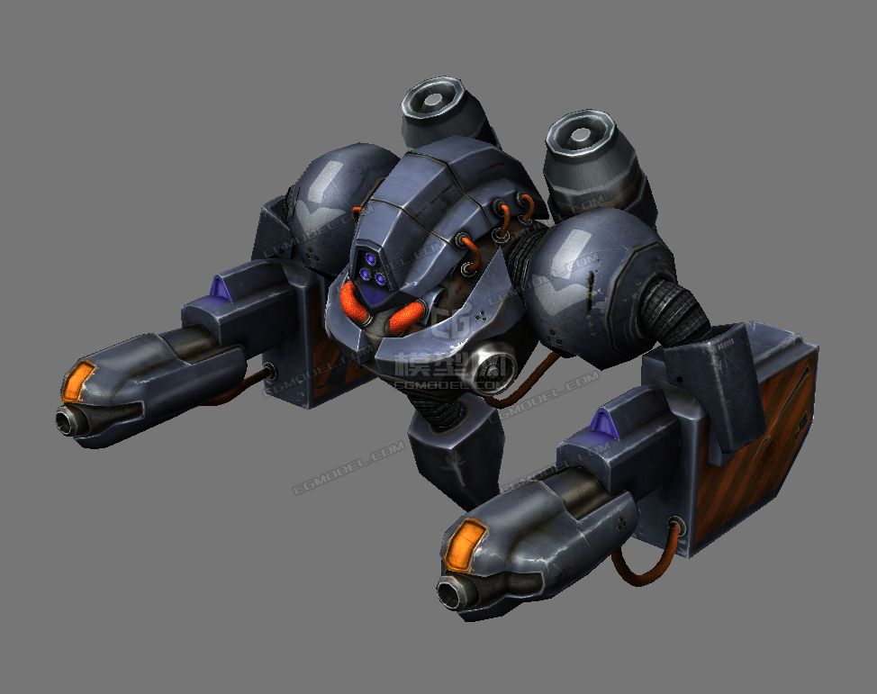 次时代飞行机器人 飞行器-机器人/机甲-人物-skjbill-cg模型网