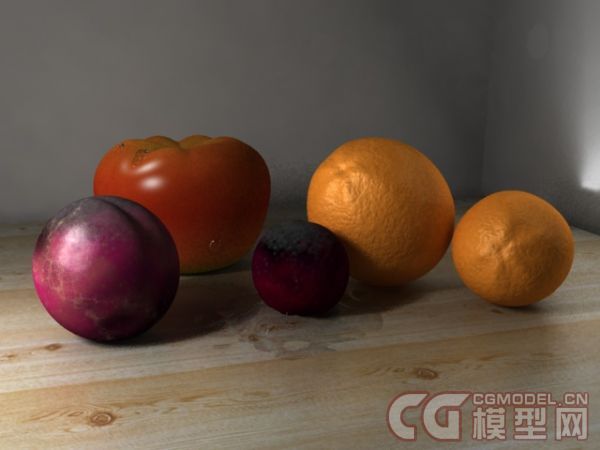 真实的水果(MentalRay)模型-水果蔬菜模型库-Maya(.ma/.mb)模型下载-cg模型网