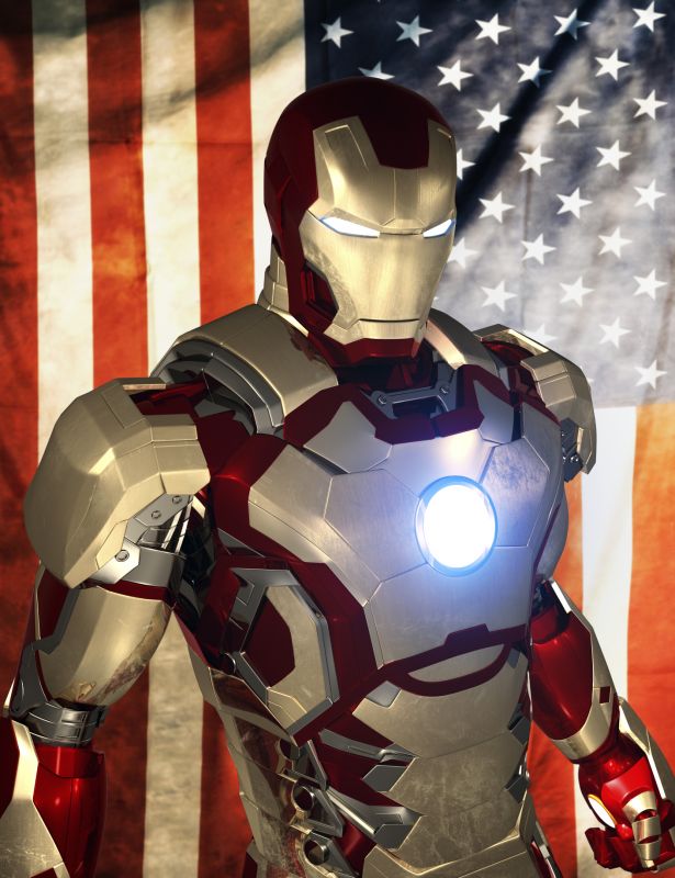 钢铁侠ironman mark42,自制,不喜勿喷