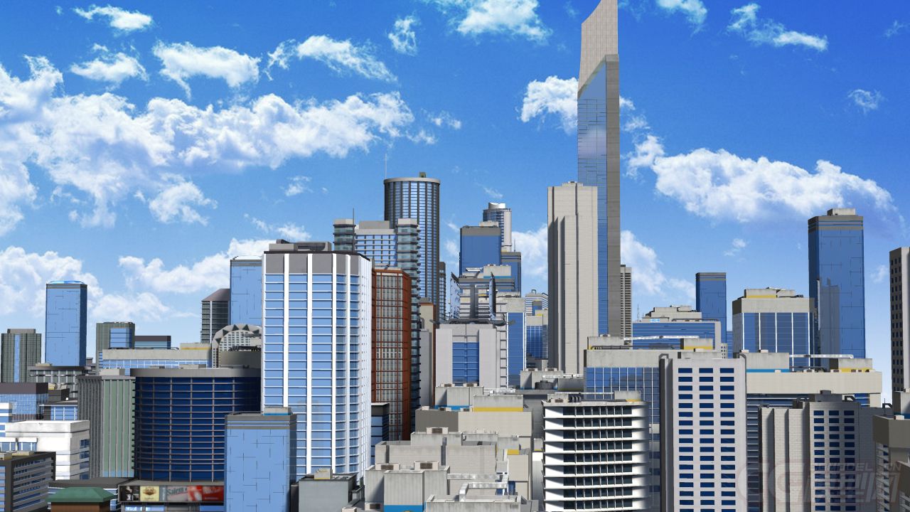 细化大规模城市景(渲不动的朋友可以分层渲染)东西比较多贴图量也多