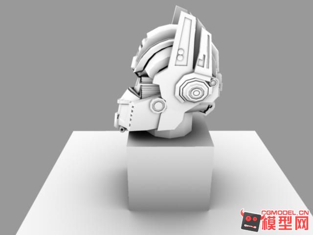 擎天柱头部模型!~~_asder456作品_人物机器人/机甲_cg模型网