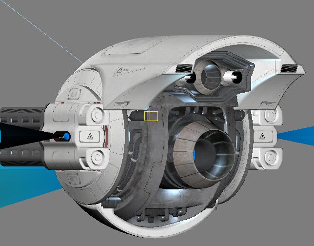 科幻无人机 科幻机械 飞行器 哨兵无人机
