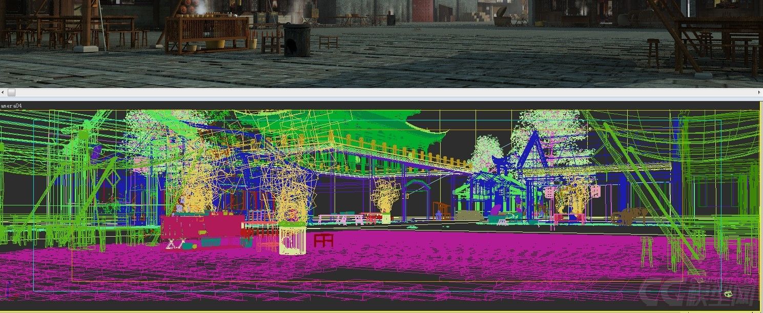 古城楼 古建筑模型-自然场景模型库-模型下载-cg模型网