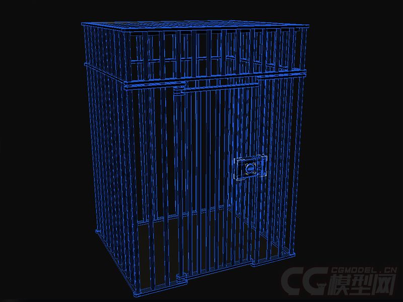 铁笼 牢笼模型-自然场景模型库-模型下载-cg模型网