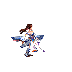 优质动作一套,施法攻击等