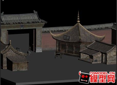 古代建筑模型-古代场景模型库-模型下载-cg模型网