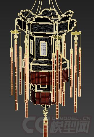 古代花灯 灯笼模型-自然场景模型库-模型下载-cg模型网