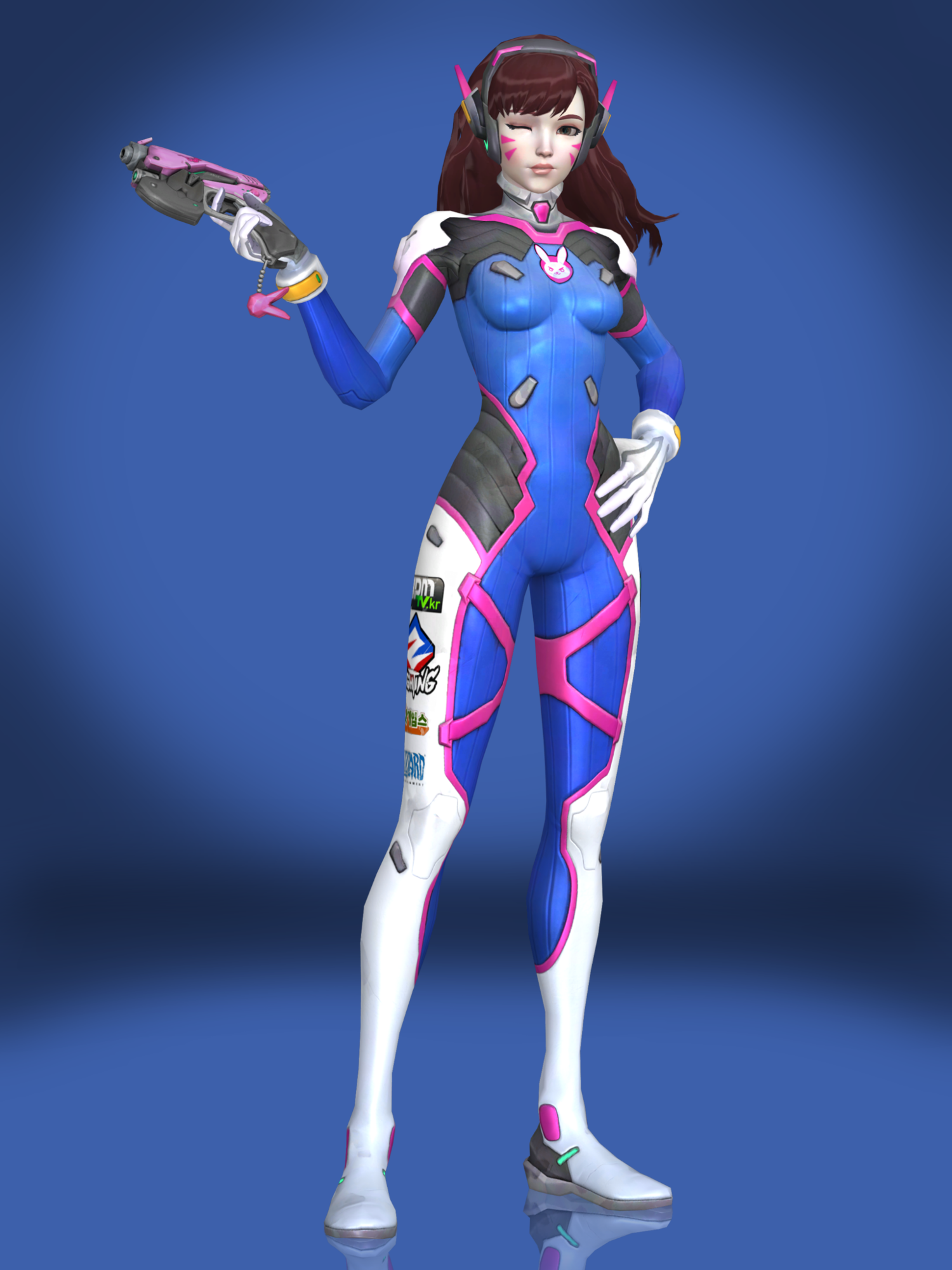 守望先锋女性角色模型