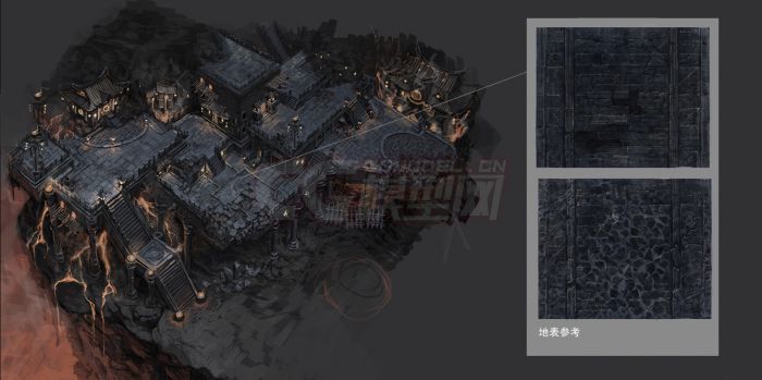 地府场景模型-自然场景模型库-模型下载-cg模型网