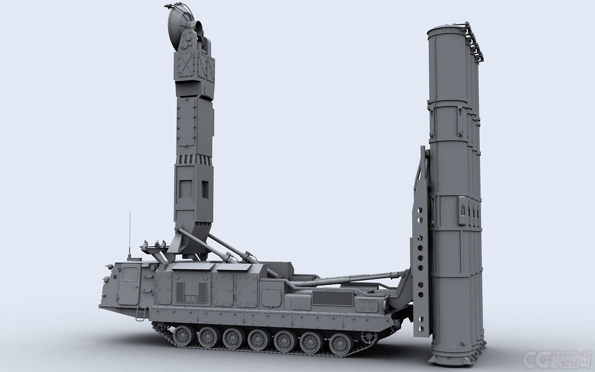 俄羅斯s-300v地空導彈系統