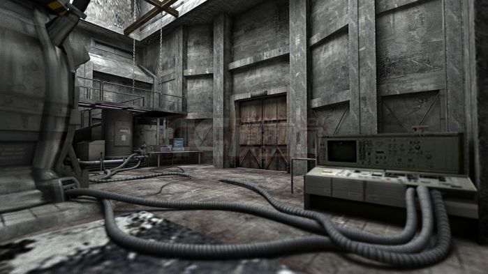 废弃实验室 机械装置 机器设备