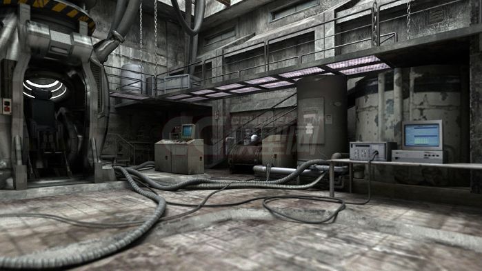 废弃实验室 机械装置 机器设备