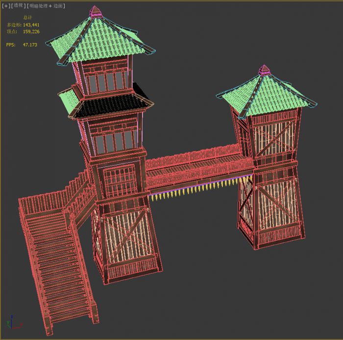 山寨 塔楼 西南夷 钟楼
