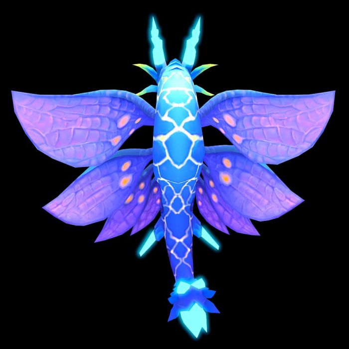 灵龙怪物q版3d模型带绑定带动画