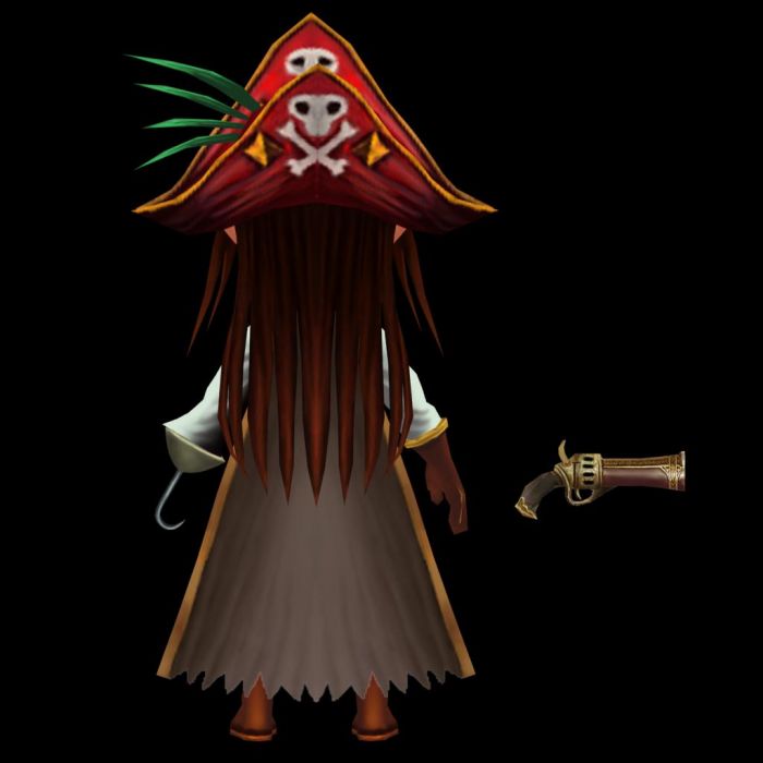 怪物 海盗船长 q版