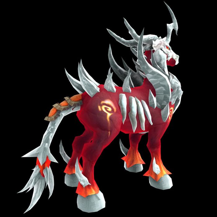 梦魇 怪物 q版3d模型 带绑定带动作