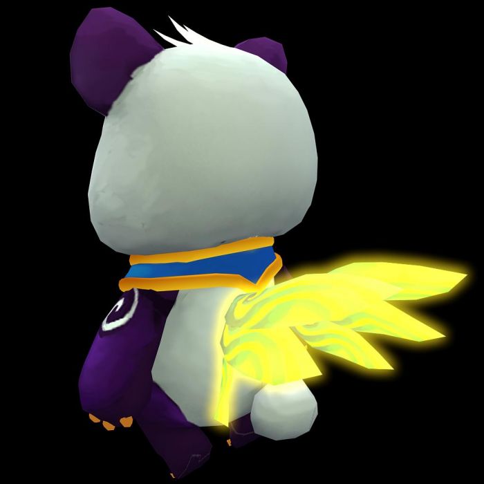 熊猫怪物q版3d模型带绑定带动作