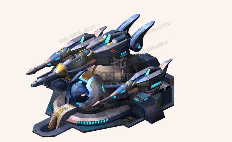 科幻炮台 激光炮