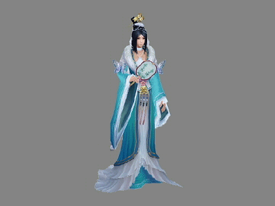 古代妃子 贵妃 美人扇