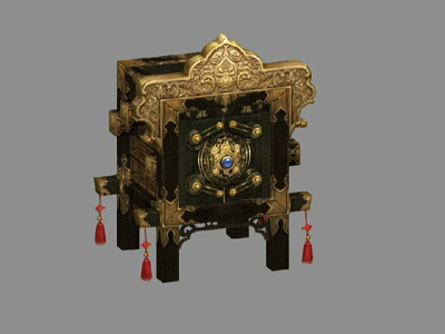 古代宝箱 带玄关模型-其他模型库-模型下载-cg模型网