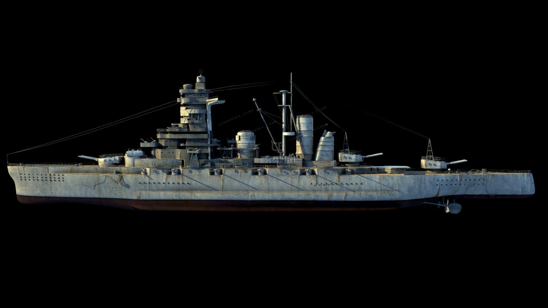 日本军舰雾岛号