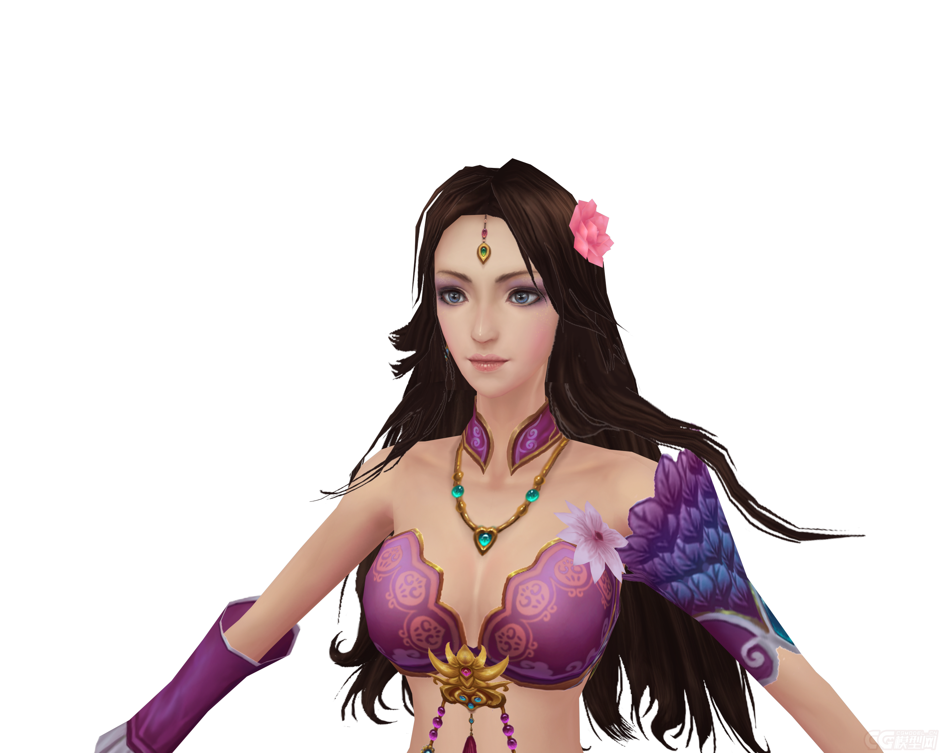 无绑定材质贴图:有材质模型风格:写实人物模型:古代人物人物类别:女人