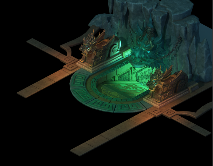 q版地宫入口单个场景