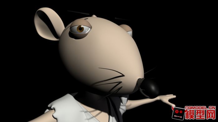 有趣的人形小老鼠