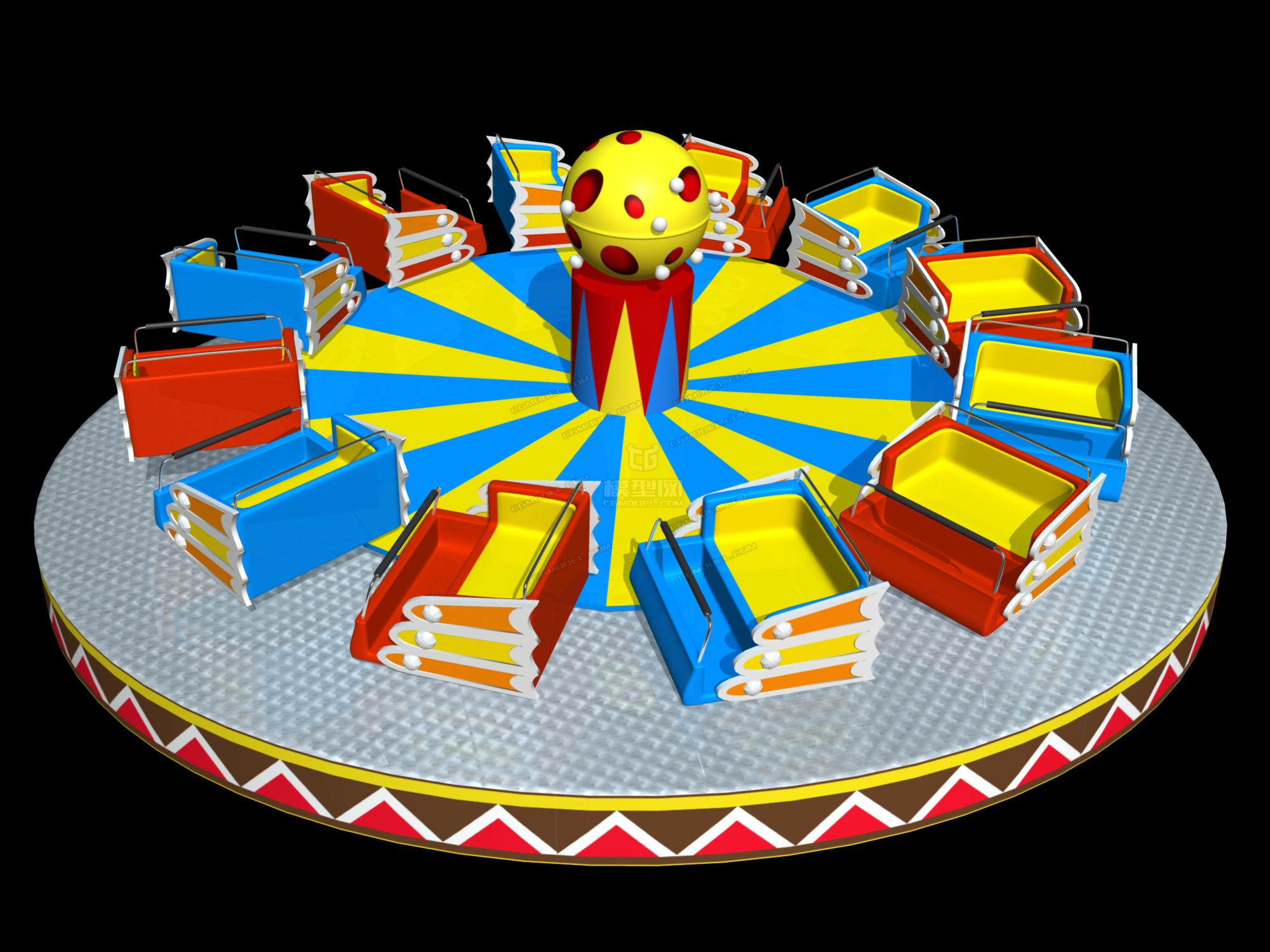 转盘;儿童游乐园;游乐设备;游乐设施